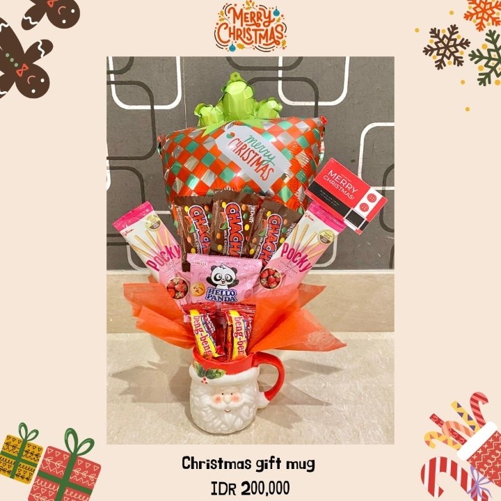 

Christmas Gift Mug / Bingkisan Natal Gelas Santa Kado