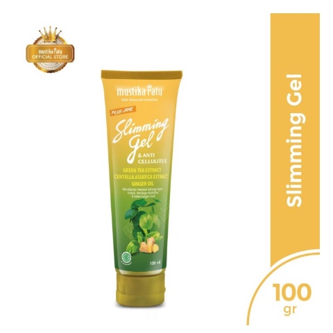 Mustika Ratu Slimming Gel & Anti Cellulites [ Plus Jahe ] 100 ml