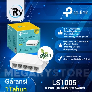 TP-Link LS1005 Switch 5 Port - White