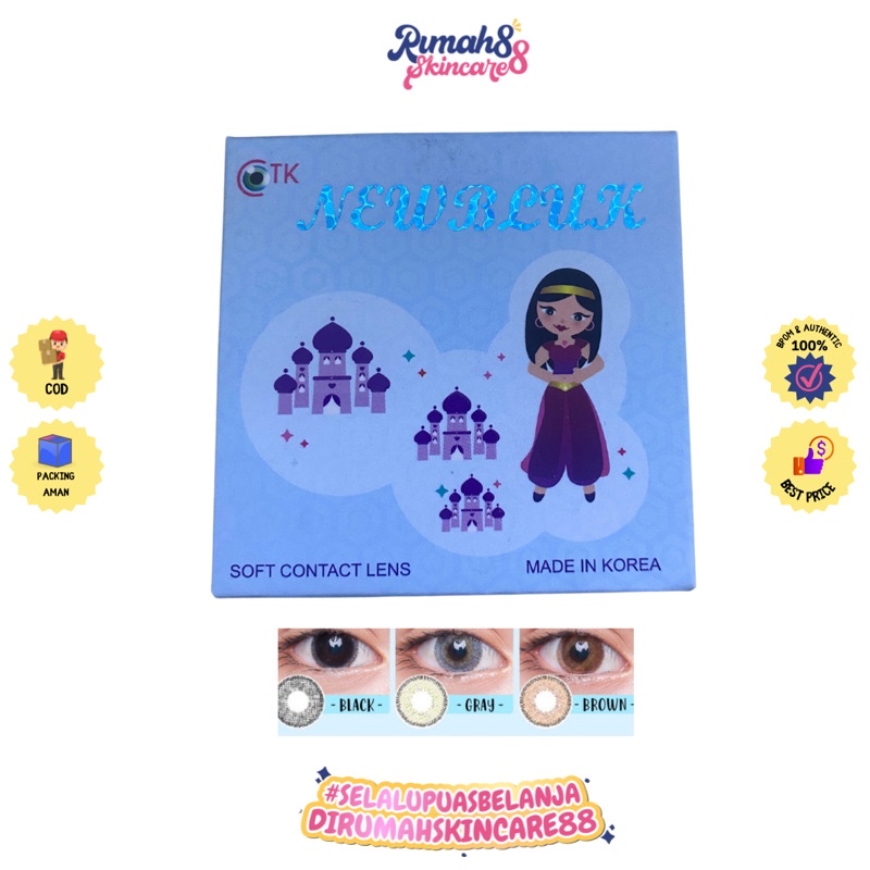 NEWBLUK Softlens By CTK Diameter 15MM