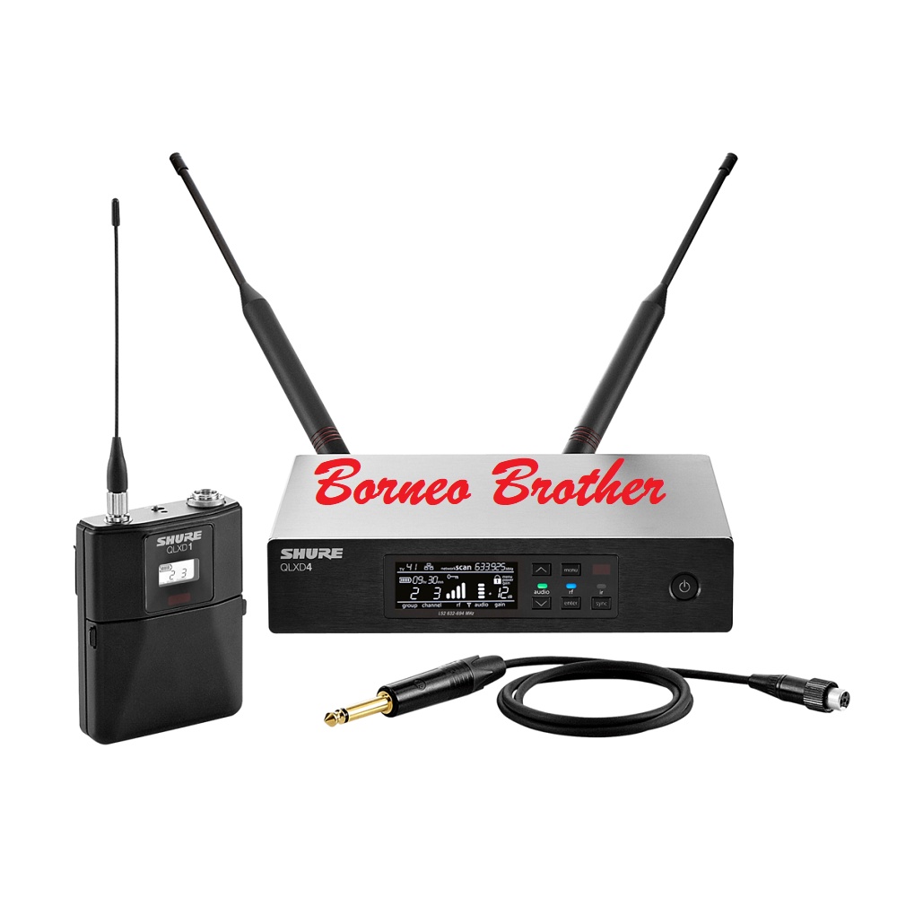 Shure QLXD14/Instrument Original Wireless Instrument / Gitar Set