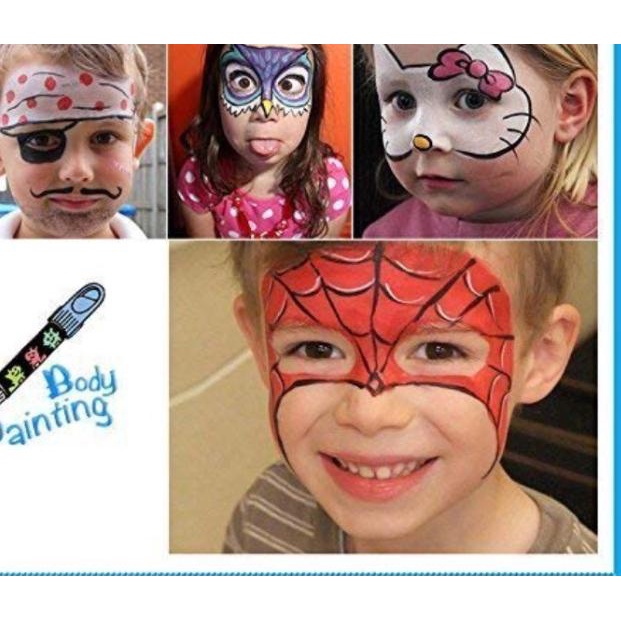 

Joan Miro 12pcs Babyroo Silky Crayon Face Painting Body Kids