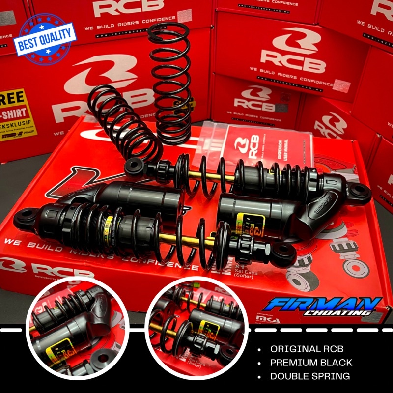 shock shockbreaker rcb v series premium black series 320mm