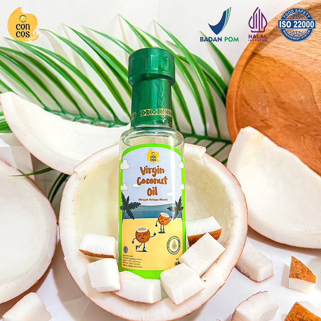 Castle - Yummy Bites Kiddy Extra Virgin Olive Oil 250ml - CONCOS Virgin Coconut Oil 250ml - Minyak Masak MPASI Bayi