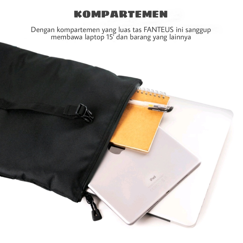 FANTEUS - Totepack Warden Tas Tote Multyfungsi Sleeve Laptop Macbook 13 - 16 Inchi