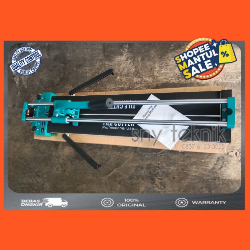 Mesin/Alat Potong Keramik Granit Manual 80 cm Laser Manual Tile Cutter