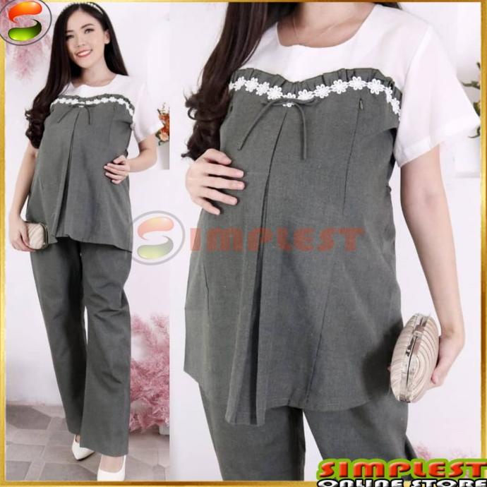 Setelan Hamil dan Menyusui Modern Baju Hamil Kekinian Wonderland