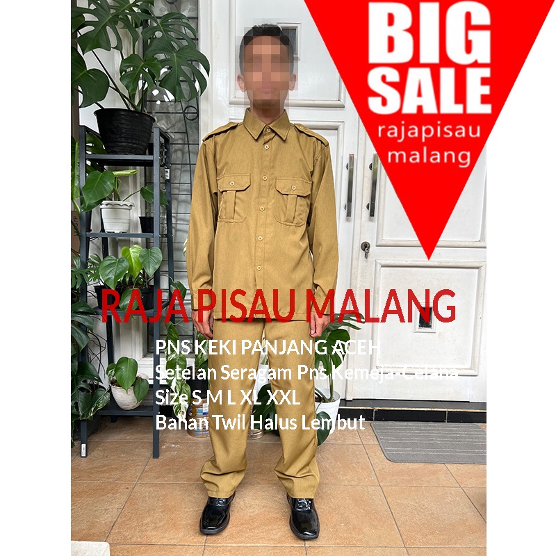 RPM Pns keki Seragam Pemda pria lengan panjang `