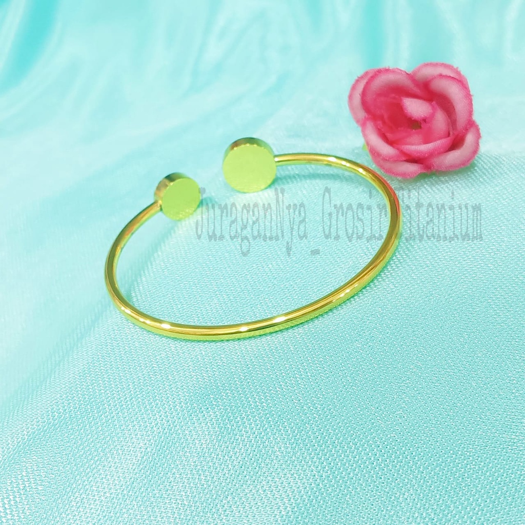 GELANG TITANIUM  MCI LIFE  SECRET ANTI KARAT&amp;ANTI LUNTUR