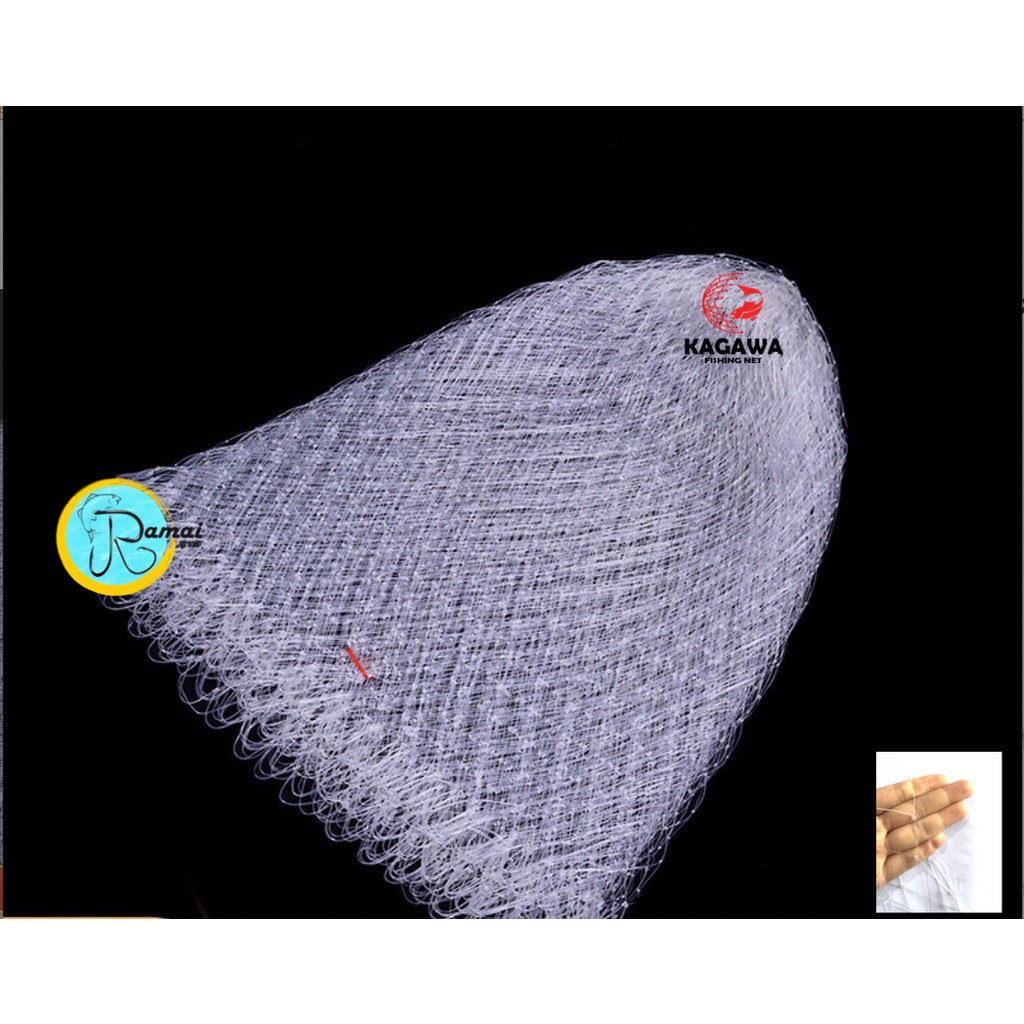 JARING SESER IKAN/KEPALA JARING IKAN SEROKAN RAJUT TENUNAN SENAR PANCING JALA IKAN KUAT