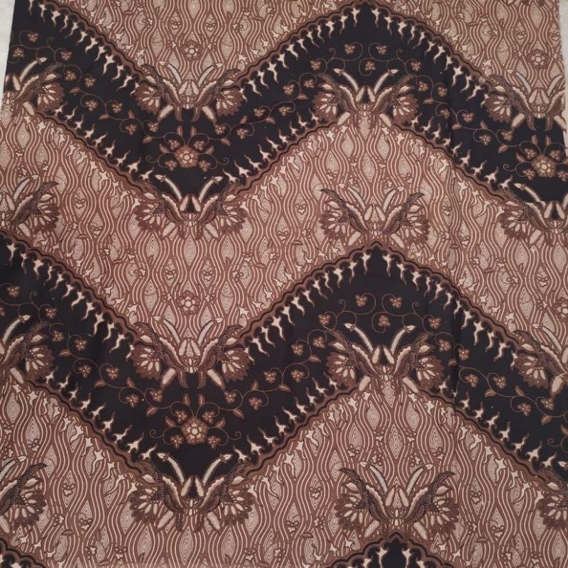 Kain Motif Batik Bahan Katun Halus Terbaru Terlaris 1,1 X 2 Meter