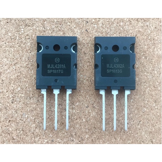 Transistor Final MJL4281 MJL4302 - MJL 4281 4302 230W Original To-264