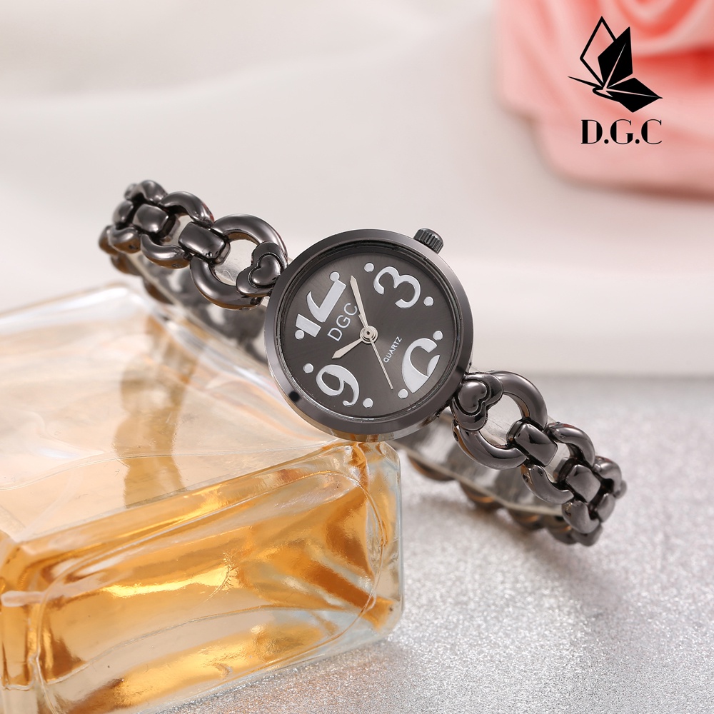 ✨DGC✨Jam tangan wanita rantai tren fashion Korea / jam tangan rantai literal karakteristik W245