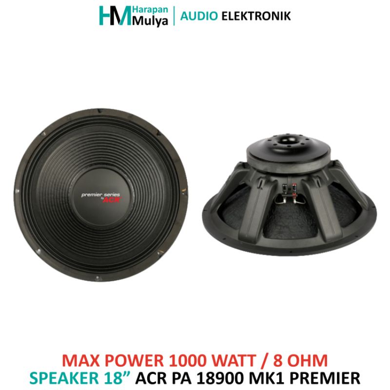 Speaker 18" / 18 inch ACR PA 18900 Mk1 PREMIER