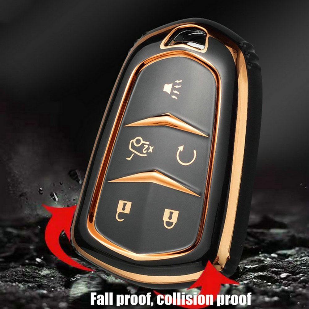 Top Remote Key Case New Aksesoris Mobil Skin Key Fob Cover