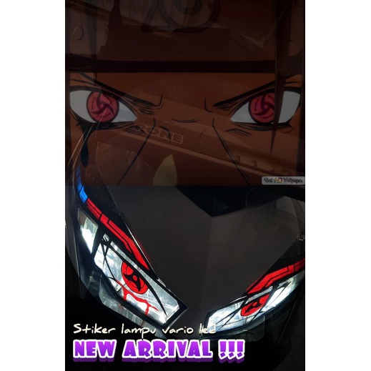 new arrival stiker lampu vario led amaterasu itachi uciha