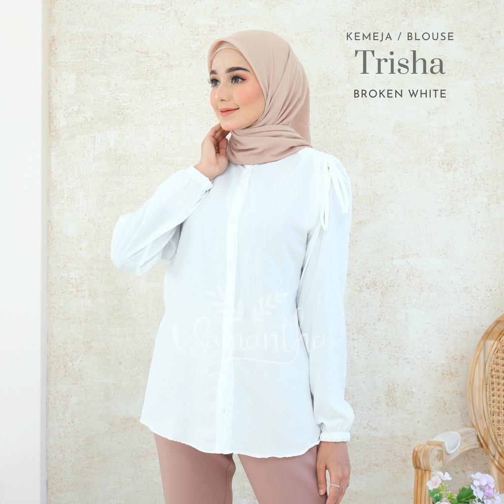 Blouse / Atasan Wanita / Kemeja Crinkle Airflow Trisha