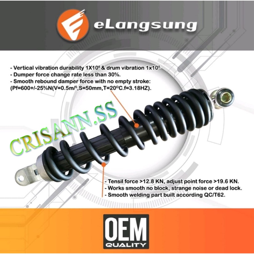 eLangsung Sokbreker Shockbreaker Beat - Vario110 BERGARANSI 180 Hari