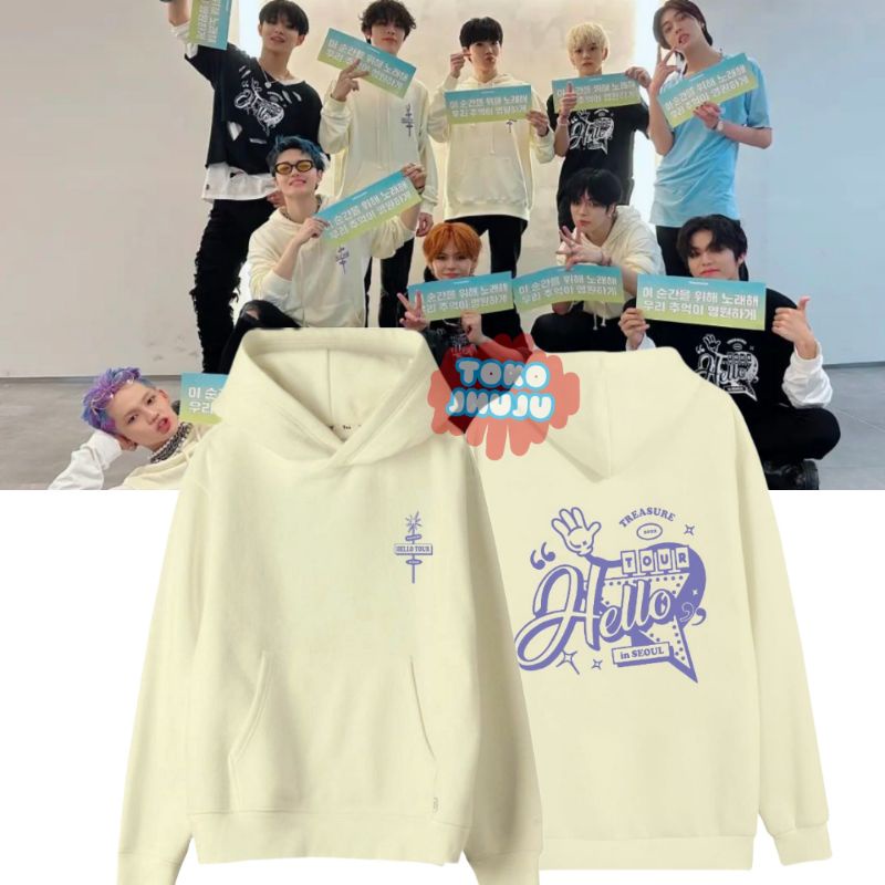 Hoodie Jumper Trejo Doyoung HELLO TOUR SEOUL TYPE 1