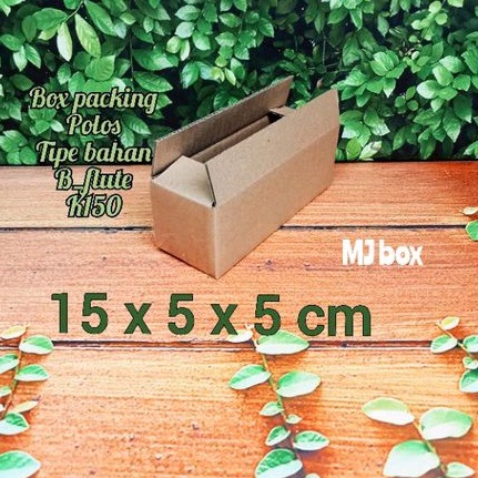 

kardus karton uk, 15x5x5 cm... ST, single wall, dus packing serbaguna, model box biasa