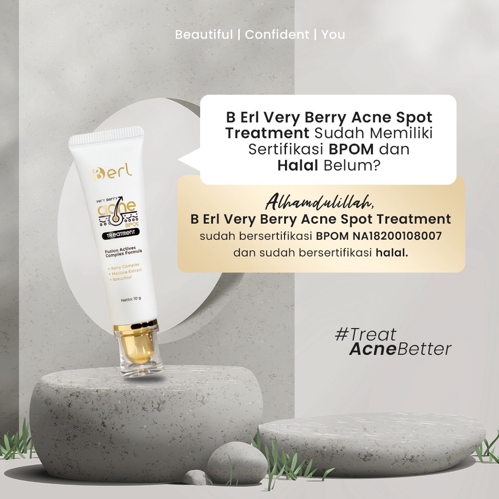 B Erl Verry Berry Acne Spot Treatment Obat Totol Jerawat