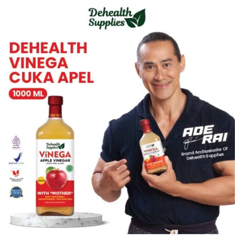 

Dehealth Supplies FINEGA CUKA APEL 1000ml (Botol Kaca)