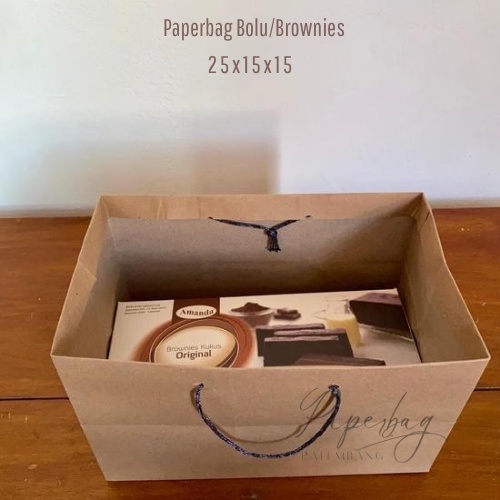 

PAPERBAG BOLU BROWNIES 25X15X15
