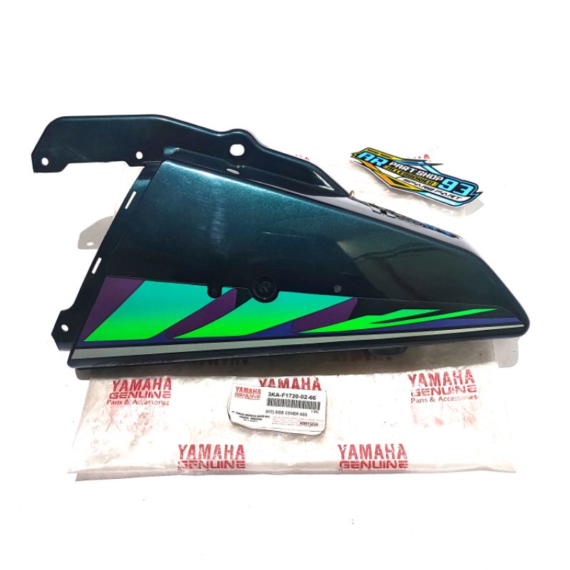 DOP BOX TUTUP AKI KANAN ASSY HIJAU RX KING 97 ORIGINAL NEW YAMAHA 100%