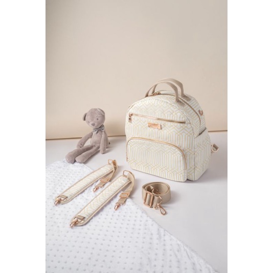 Diaper Bag Stripe White Heylocal.id