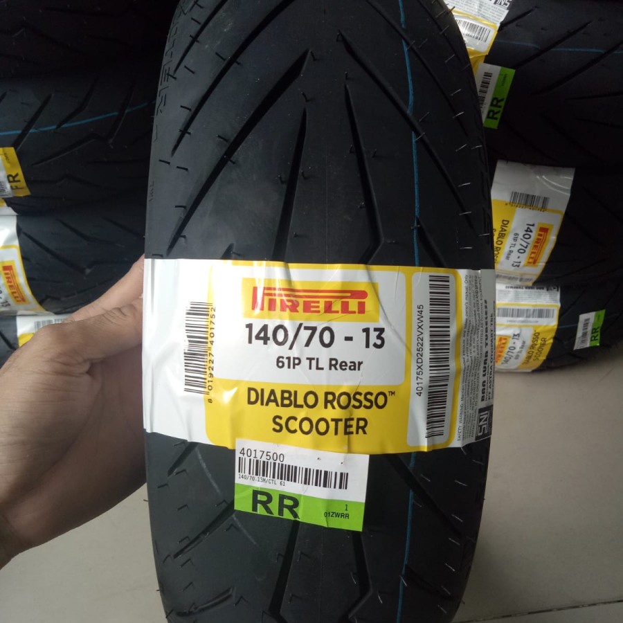 Ban pirelli 140/70-13 ban belakang nmax diablo rosso scooter Tubeless SP
