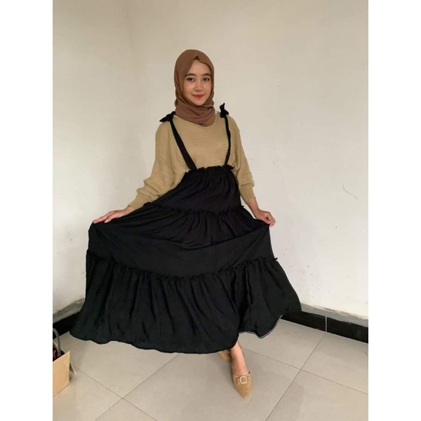 OVERALL CRINCLE/ OVERALL CANTIKA BAHAN CRINCLE BY ABIDAHGALLERY