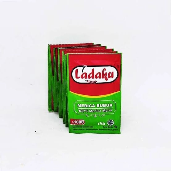 

Ladaku merica bubuk renceng isi 12 sachet