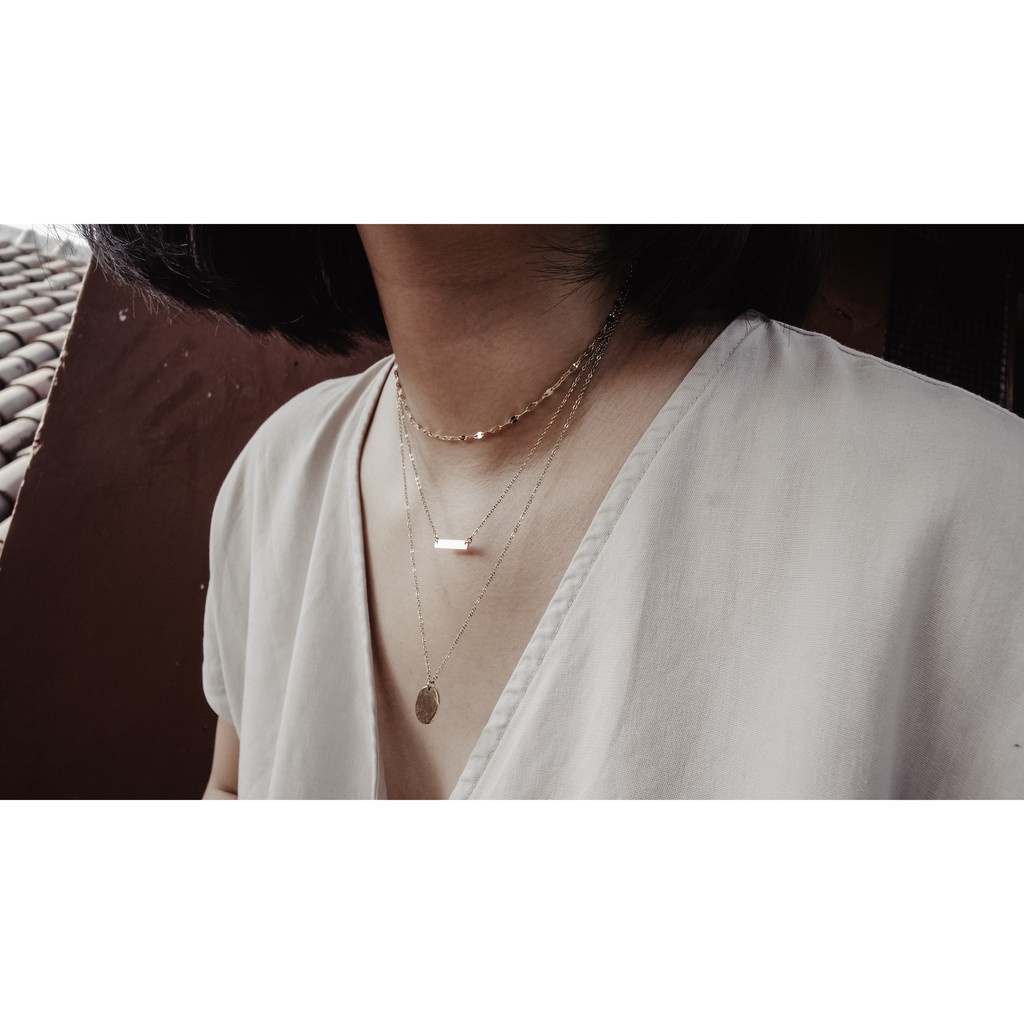 PREMIUM ELEANOR NECKLACE (STAINLESS STEEL + 18K GOLD PLATED) - ANTI KARAT