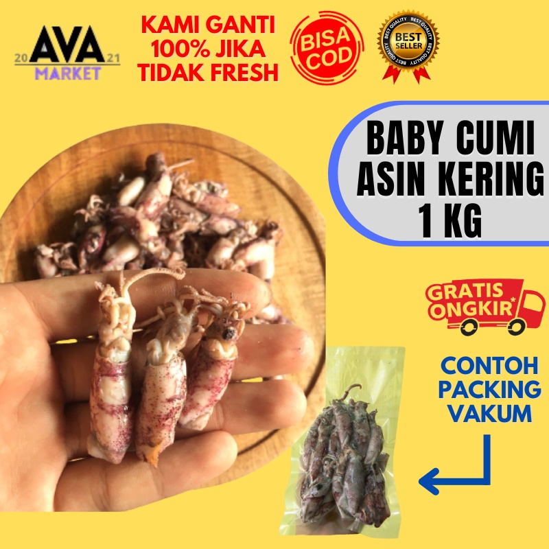 

Baby Cumi Asin Baby Kering 1 KG 1KG