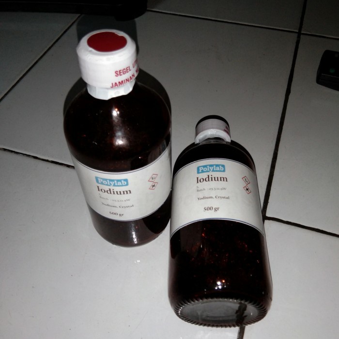 iodine kristal//iodium kristal//yodium kristal 100gram