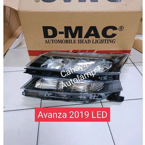 Lampu Depan atau Lampu utama (Head Lamp Assy) untuk mobil Toyota AVANZA REBORN dan Xenia New Tahun 2019 sampai 2021 LED Head Lamp Assy