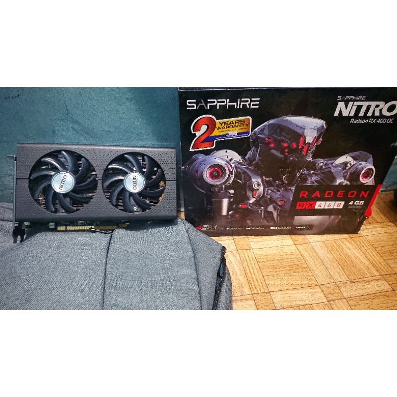 vga rx 460 4gb oc sapphire bekas, Normal jaya NETT