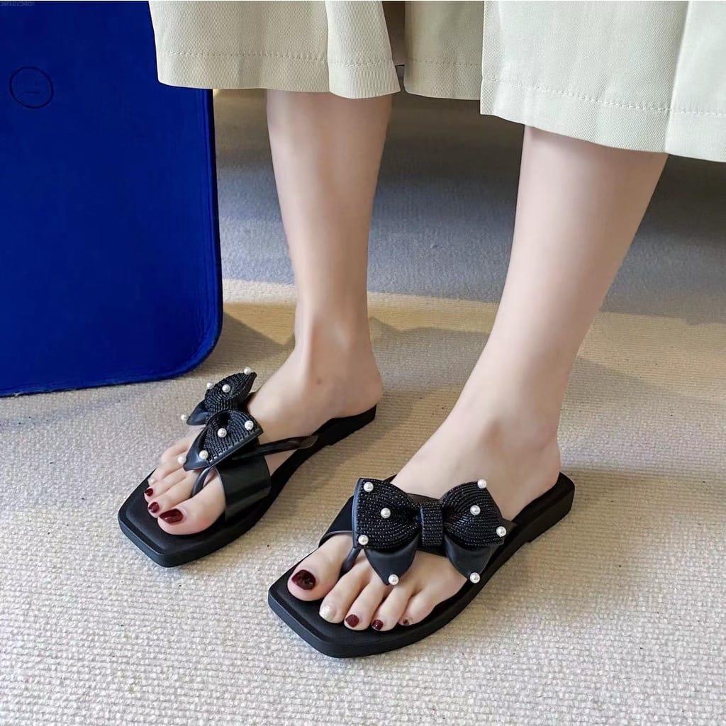 DH 02 SANDAL WANITA SOL KARET TEBAL