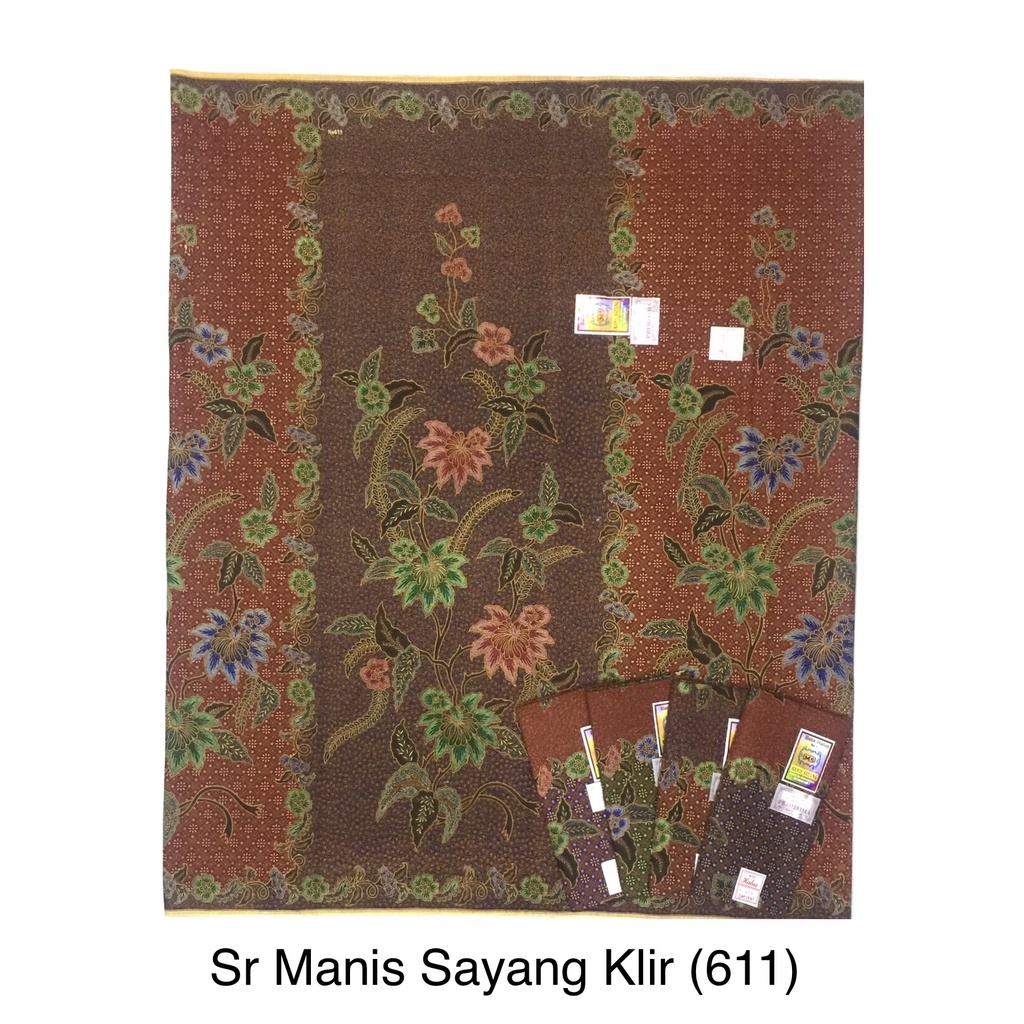 Grosir 5pc - Kain Sarung Batik Katun Manis Sayang