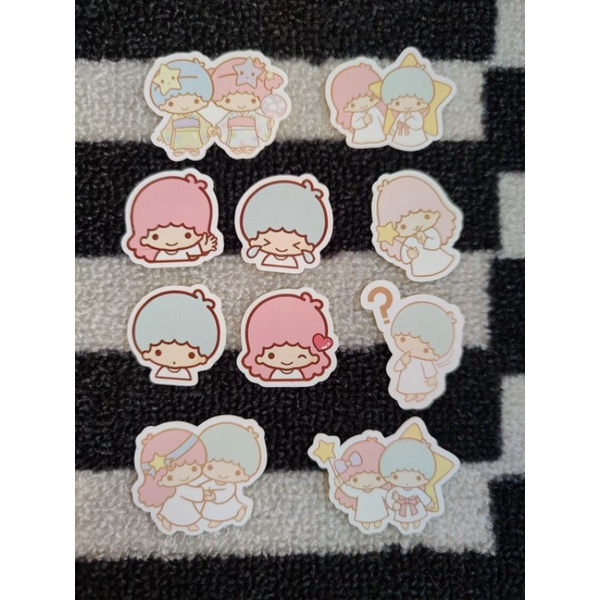 

Stiker Pack Sanrio Karakter Kiki & Lala | Cutting Sticker Lucu