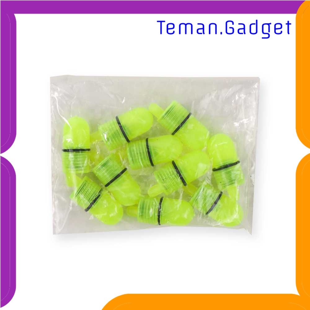 TG-PCN Gmarty Lampu LED Pendeteksi Ikan untuk Kail Pancing 10 PCS - Q0142