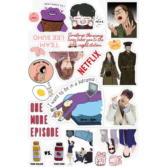 

stiker DRAMA KOREA Custom 10x15cm - Aesthetic Keren HP & Laptop - Arutala | Wajib Baca Deskripsi