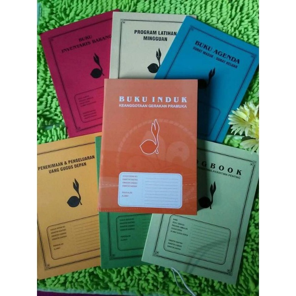 

Set Buku Induk Keanggotaan Gerakan Pramuka Dan Buku ADM Pramuka (isi 7 buku)