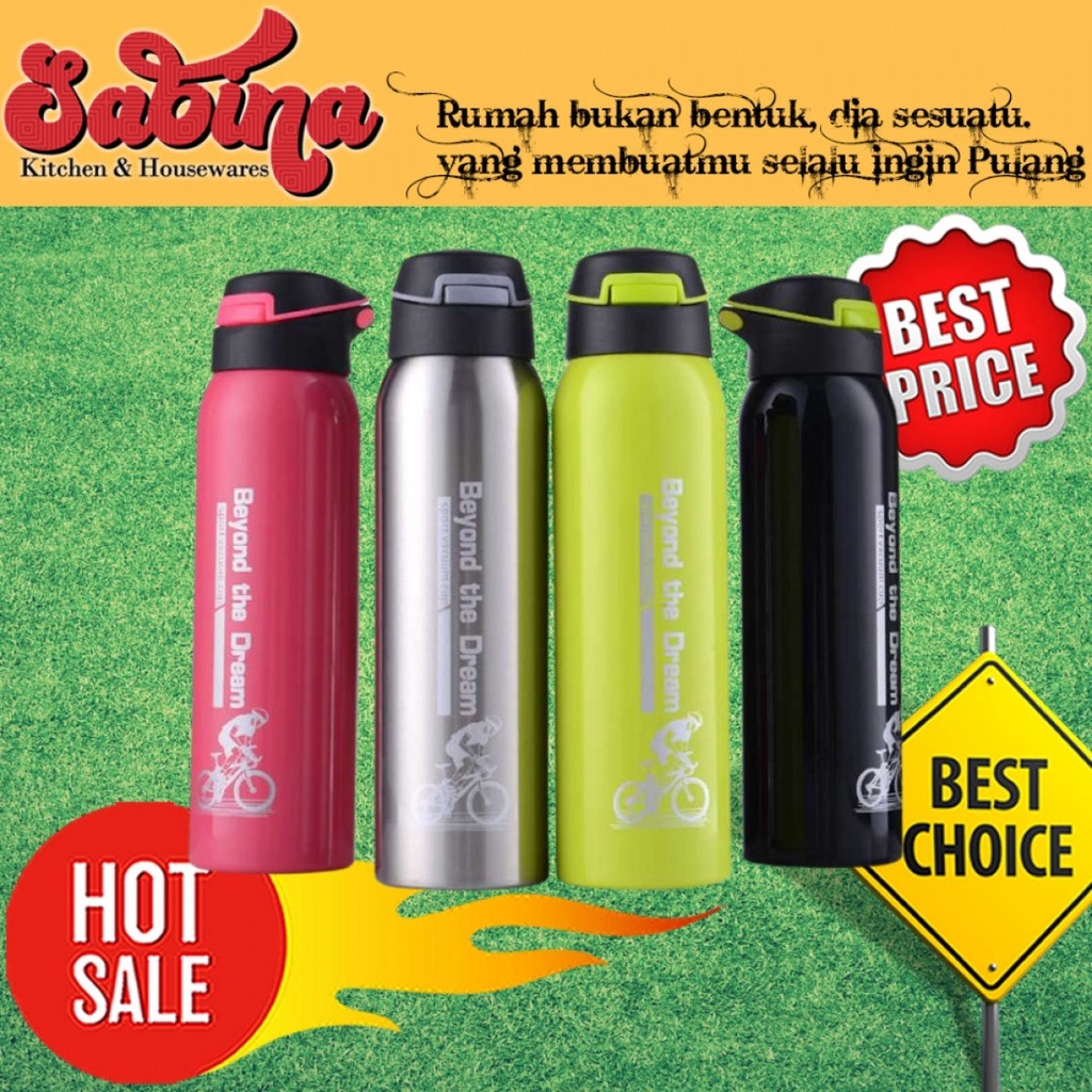 Botol Minum Olah Raga Sepeda BTD Thermos Bicycle Kettle Bottle 500ml