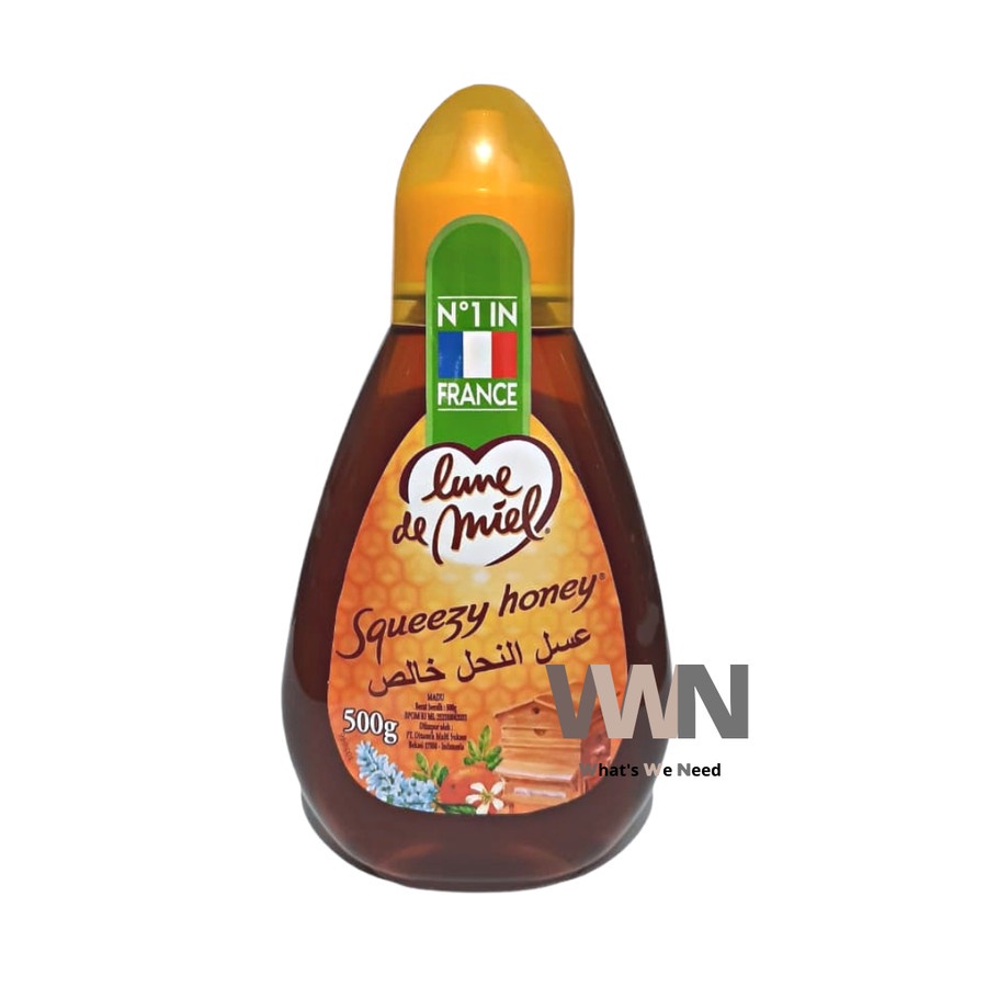 

Lune De Miel Squeezy Honey 500gr - Madu