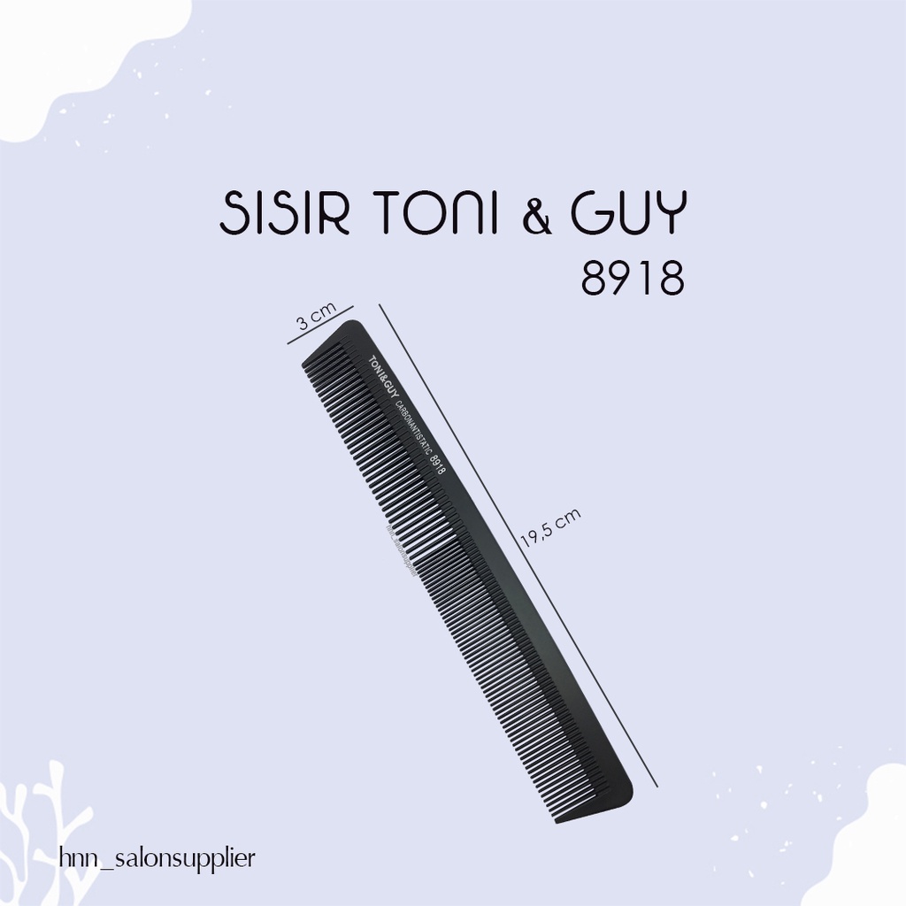 Sisir Potong Rambut Professionel Salon Barber Barbershop Toni and Guy 8918