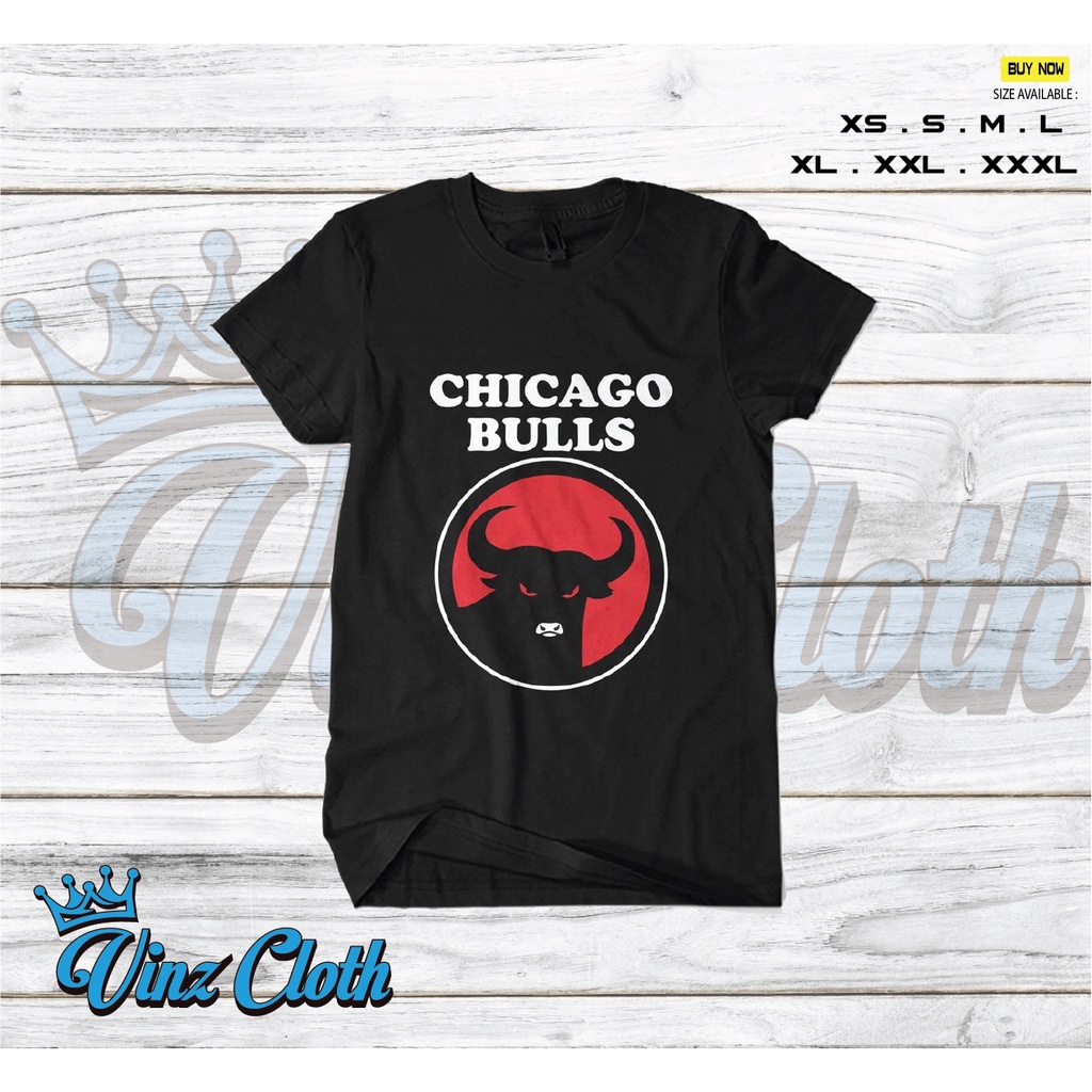 Tshirt Kaos Banteng Merah Chicago Bull Best Quality