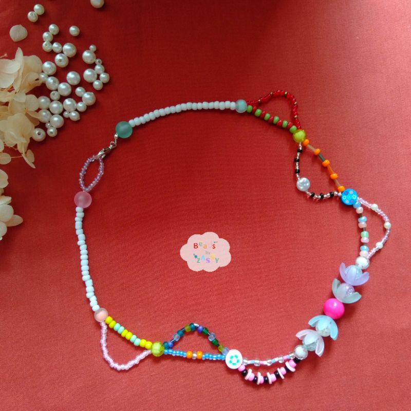 Kalung Manik/Kalung Manik Korea/Beaded Jewellery/Kalung Manik Choker