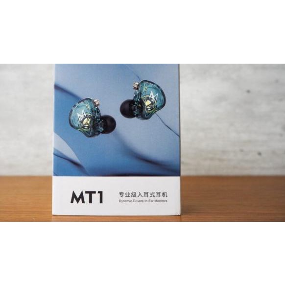 TRN MT1 Earphone dengan Mic alt kz edx cca ca2 kz zsn pro x - Bening