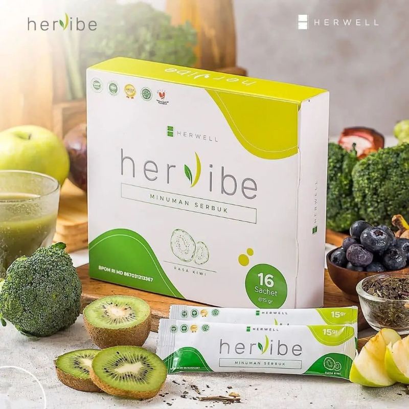 Herwell Hervibe Minuman Fiber